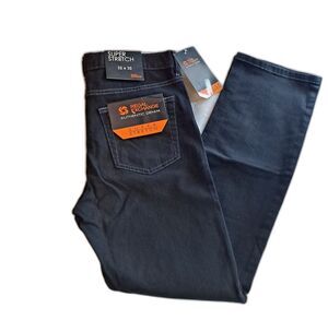 Regal Exchange Men's Jeans Size 32 x 30 Super Stretch Black Straight